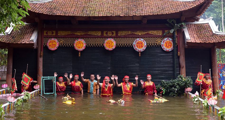 Bảo tàng dân tộc học Việt Nam - múa rối nước