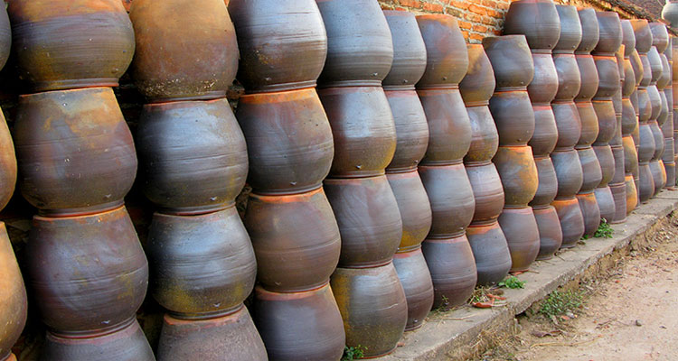  Làng gốm Phù Lãng là một trong những làng gốm nổi tiếng miền Bắc