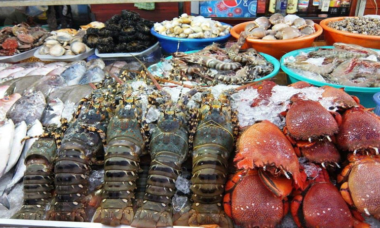 Chợ đêm Phú Quốc - hải sản
