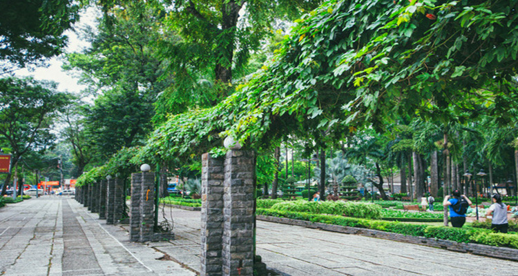 Công viên Tao Đàn là địa điểm vui chơi lý tưởng ở Sài Gòn