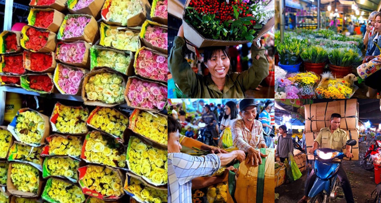 Chợ hoa Hồ Thị Kỷ 09