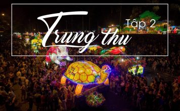 Ngỡ ngàng trước màn trình diễn ánh sáng của gần 100 chiếc đèn trung thu khổng lồ