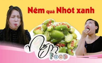 Hot – Nhót xanh chấm “Chẩm Chéo” Tây Bắc, ngon và cực kì dễ làm.