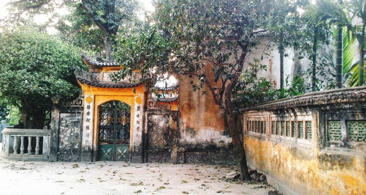 Một góc làng cổ bên Hồ Tây Hà Nội