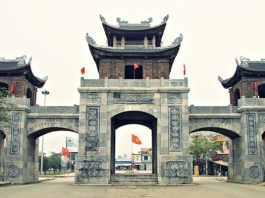 Ghé thăm cố đô Hoa Lư – Nơi lưu lại những dấu ấn lịch sử hào hùng của dân tộc Cố đô Hoa Lư cổng vào