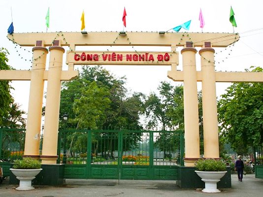 Công viên Nghĩa Đô – Quả cầu xanh lục giữa lòng thủ đô Công viên Nghĩa Đô - Hà Nội