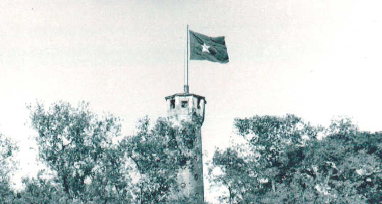 Cột cờ Hà Nội năm 1954