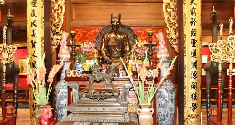 Đền thờ Chu Văn An tượng