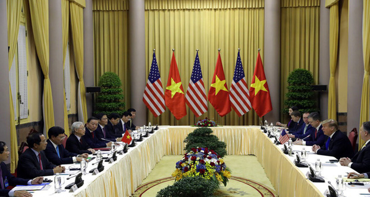 Chủ tịch nước Nguyễn Phú Trọng và Tổng thống Mỹ Donald Trump