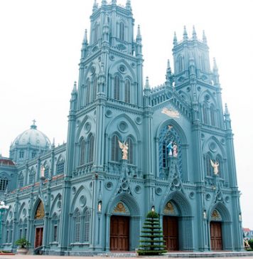 Định vị tòa thánh đường lớn nhất Đông Nam Á – nhà thờ Phú Nhai Nhà thờ Phú Nhai Nam Định