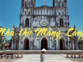 Ghé thăm nhà thờ Mằng Lăng có tuổi đời trăm năm tại xứ Nẫu Nhà thờ Mằng Lăng 01