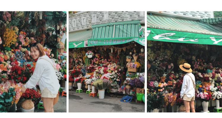 Chợ hoa Hồ Thị Kỷ 08
