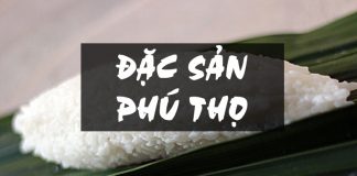 Đặc sản Phú Thọ - cơm